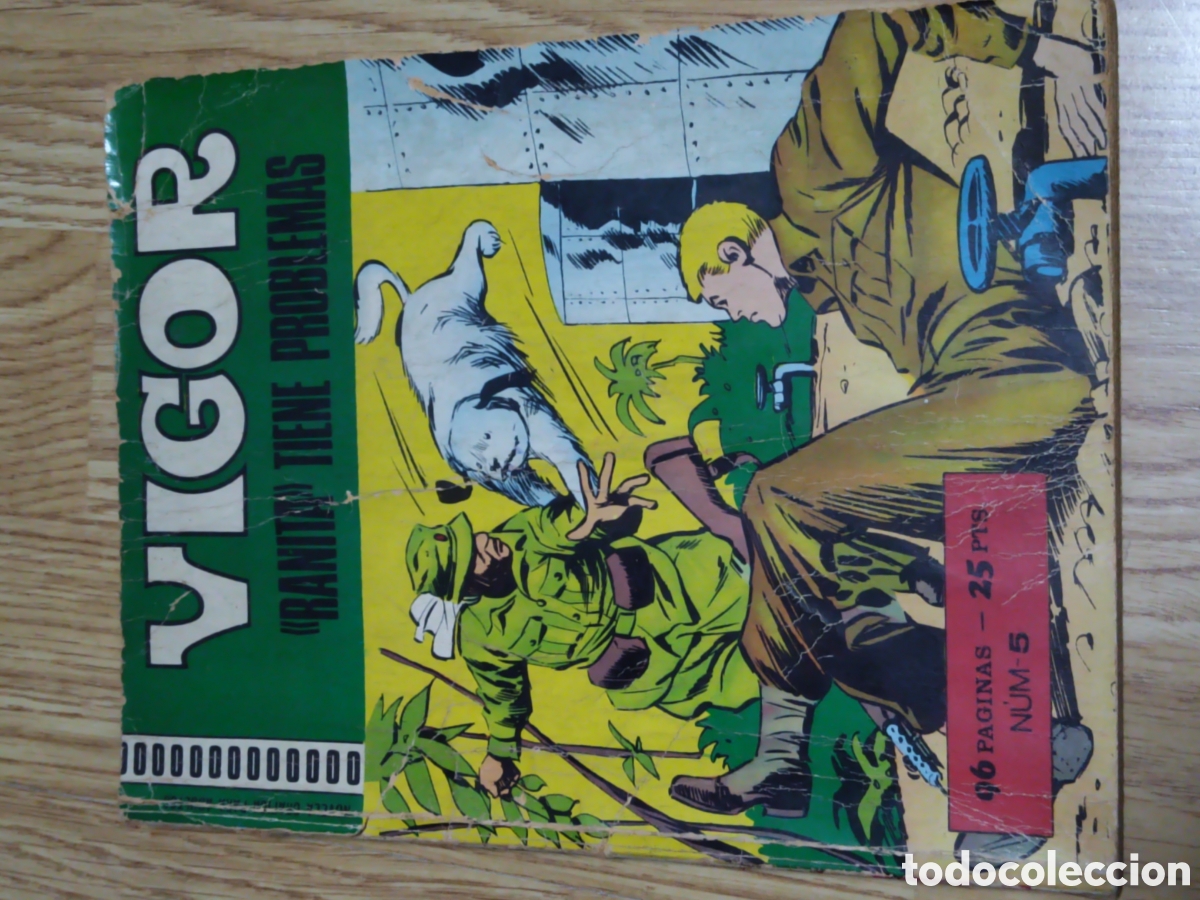 Comics: n&uacute;mero 5 de la colecci&oacute;n de c&oacute;mics Vigor, titulado &rdquo;Ranita&rdquo; tiene problemas,