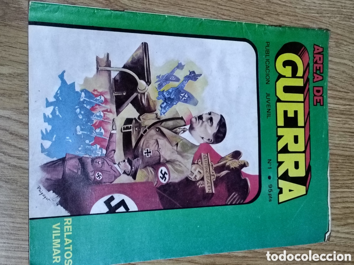 Comics: &Aacute;rea de Guerra N&ordm; 1, publicado por Relatos Vilmar en el a&ntilde;o 1985