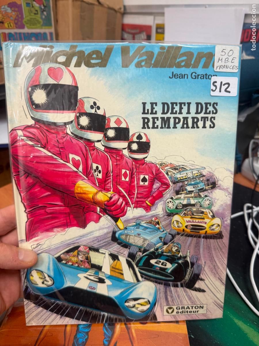 Comics: MICHEL VAILLANT LE DEFI DES REMPARTS NUMERO 50 EN FRANCES
