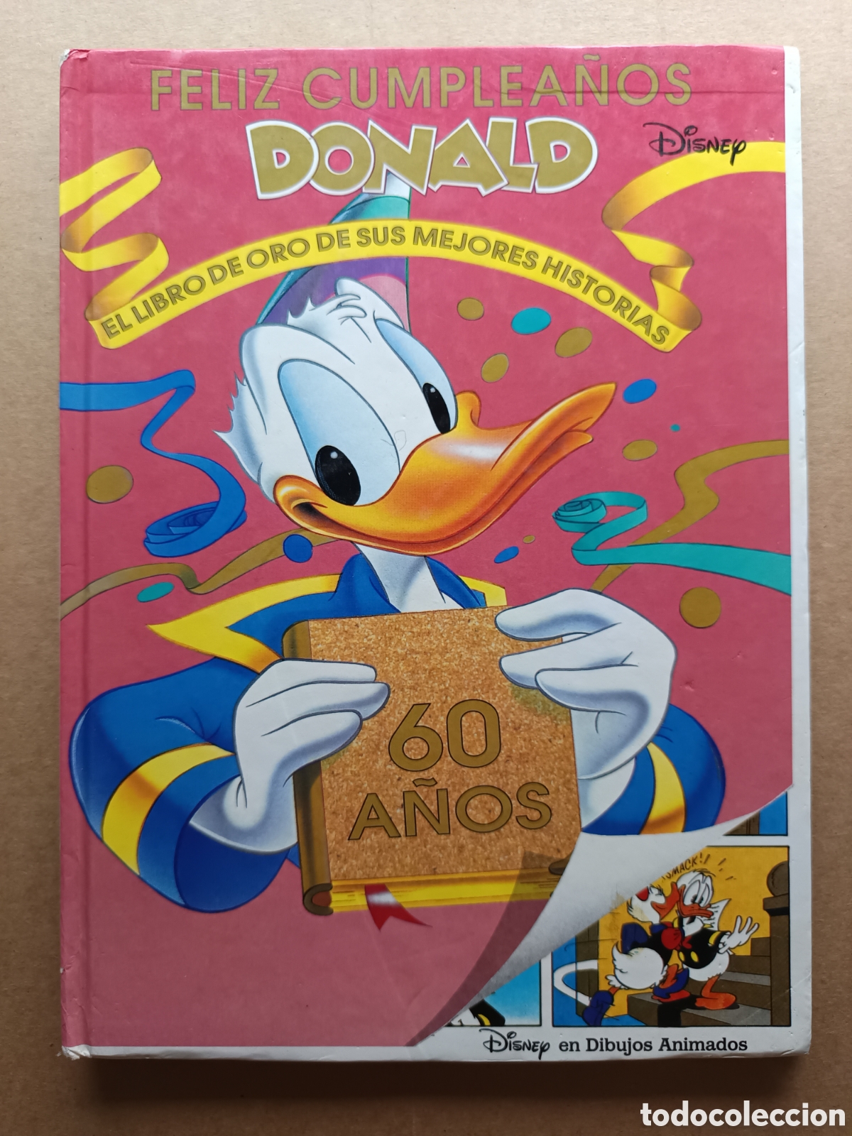 C&oacute;mics: Feliz Cumplea&ntilde;os, Donald: El Libro de Oro de sus Mejores Historias (RBA/Beascoa, 1994).