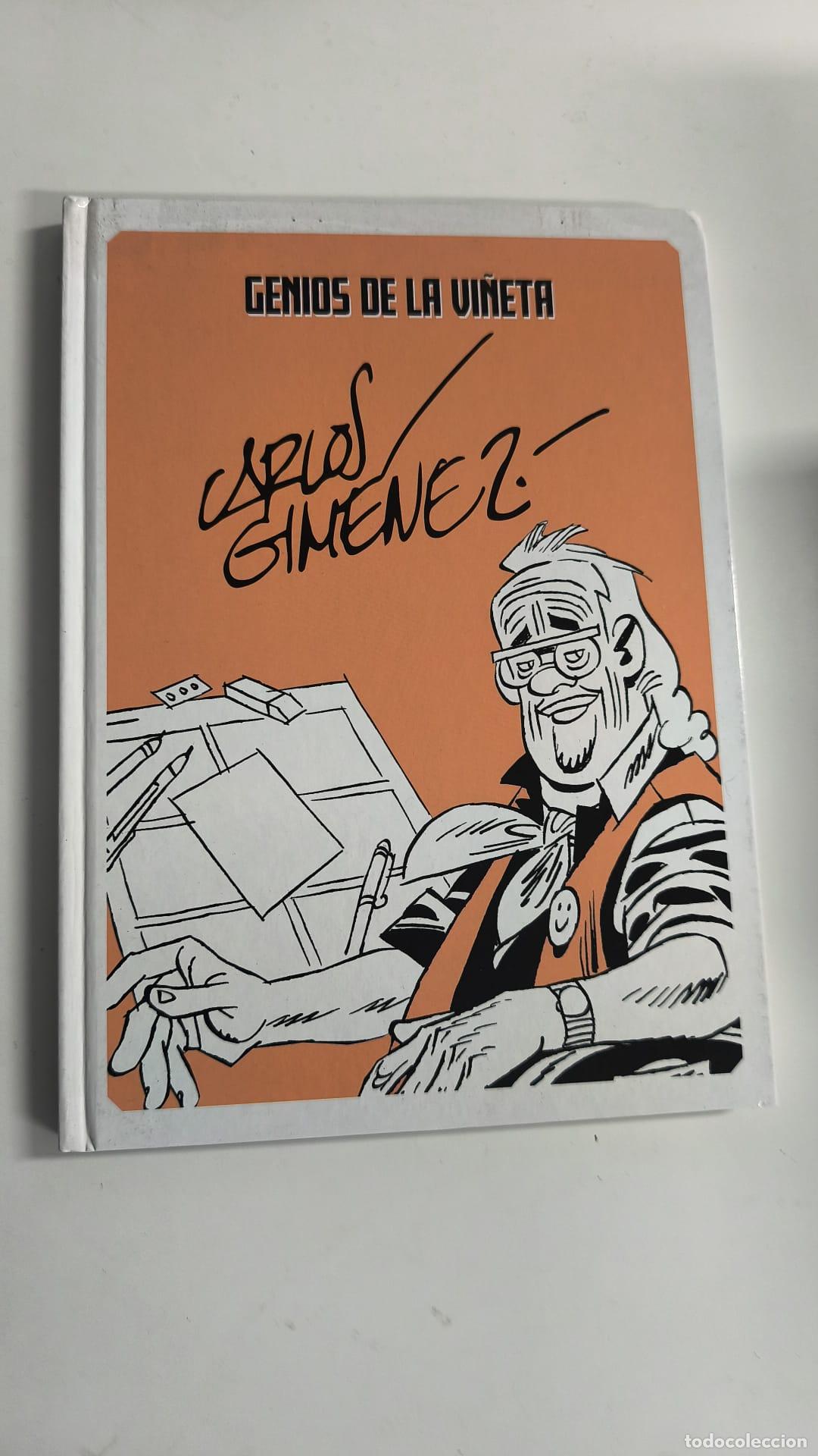 C&oacute;mics: GENIOS DE LA HISTORIETA. CARLOS GIM&Eacute;NEZ. RANDOM HOUSE, 2022.
