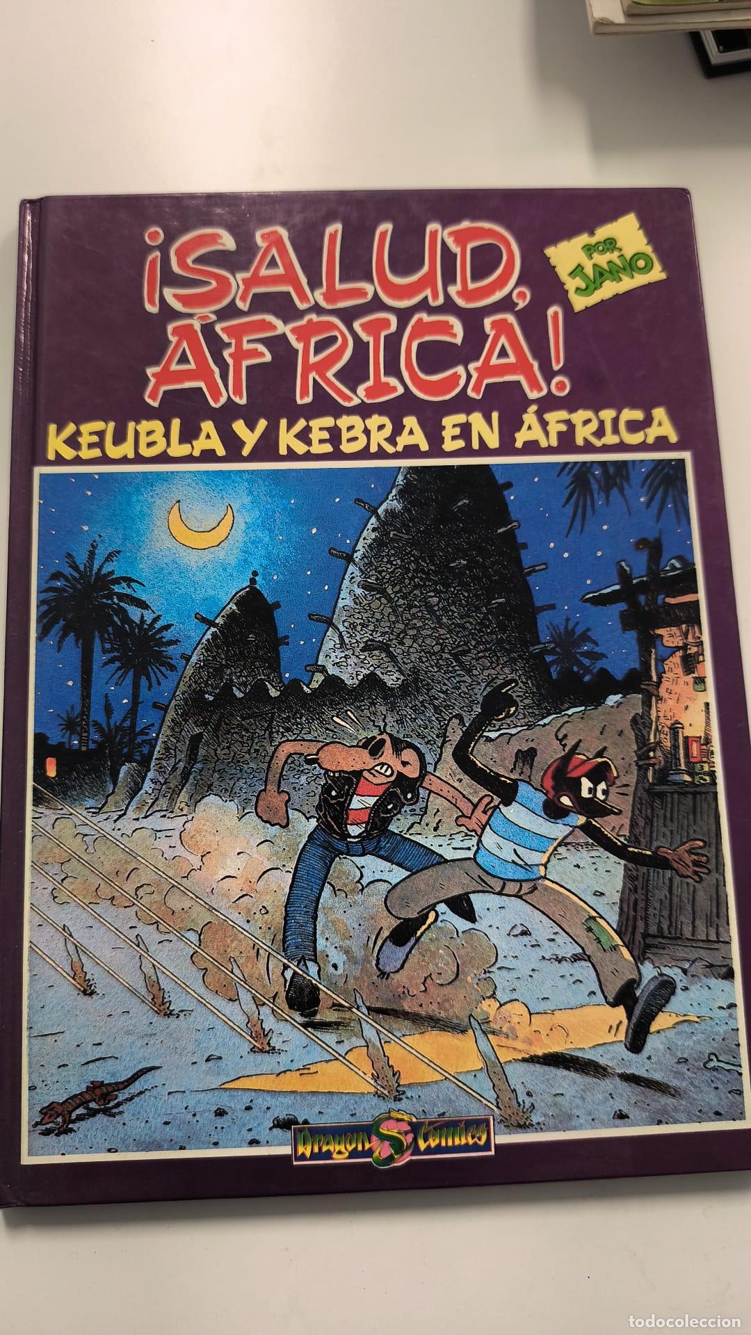 Comics: SALUD, &Aacute;FRICA. POR JANO. EDICIONES B, 1990.
