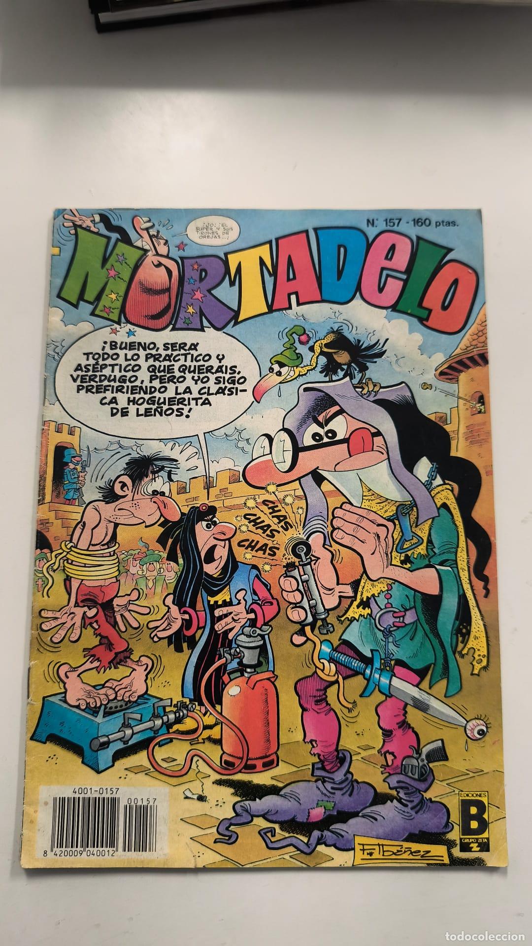 Comics: MORTADELO N&ordm; 157. EDICIONES B, 1990.