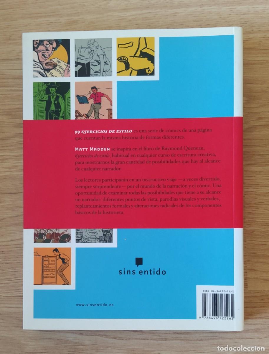C&oacute;mics: 99 ejercicios de estilo, de Matt Madden - Foto 2
