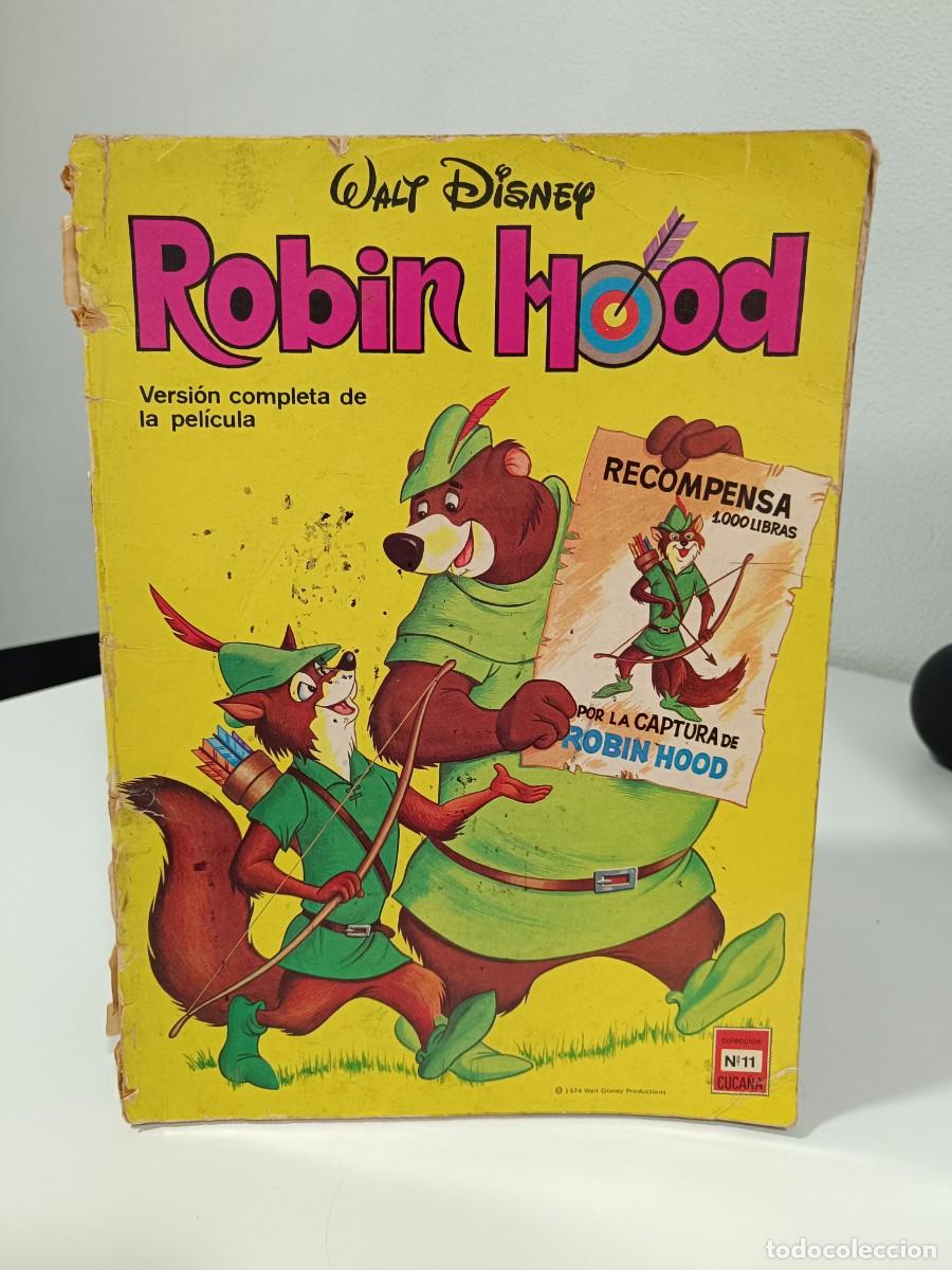 Comics : ROBIN HOOD WALT DISNEY COLECCI&Oacute;N CUCA&Ntilde;A N&ordm; 11 EDITORIAL EDER 1980 VERSI&Oacute;N COMPLETA DE LA PEL&Iacute;CULA