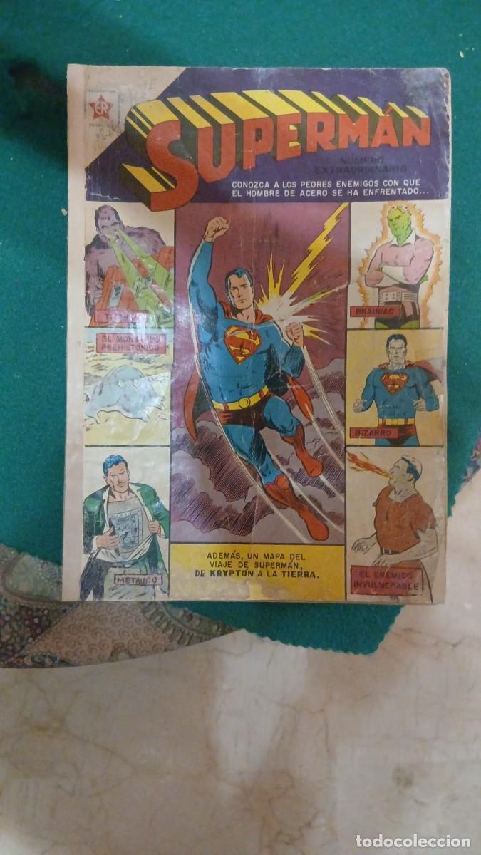 C&oacute;mics: Superman extraordinario Agosto 1962, Novaro Bolsa JJ