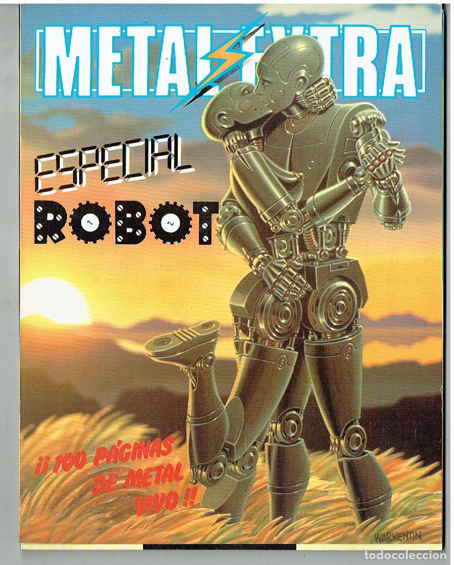 C&oacute;mics: METAL EXTRA. N&ordm; 3. ESPECIAL ROBOT. EUROCOMIC, 1983.(B/A9)