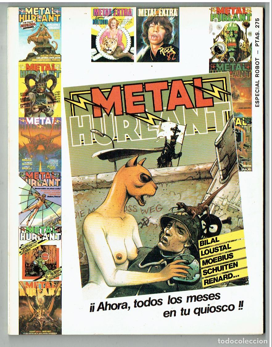 C&oacute;mics: METAL EXTRA. N&ordm; 3. ESPECIAL ROBOT. EUROCOMIC, 1983.(B/A9 RUM) - Foto 2