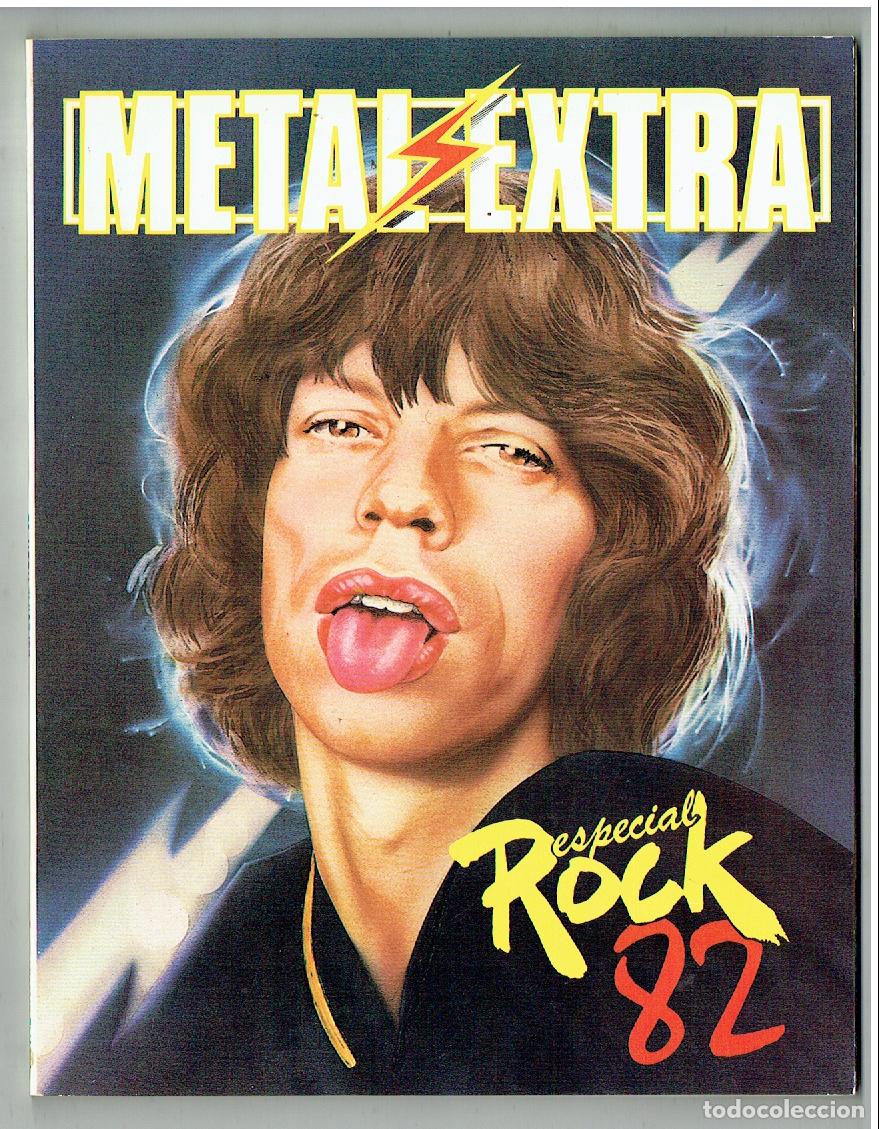 C&oacute;mics: METAL EXTRA. N&ordm; 2. ESPECIAL ROCK&acute;82. EUROCOMIC, 1983.(B/A9)