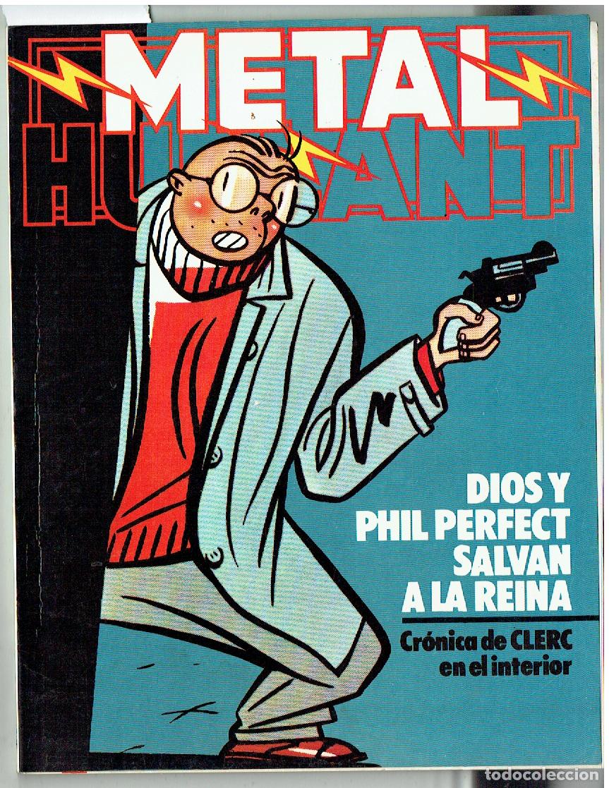 C&oacute;mics: METAL HURLANT. N&ordm; 43. DIOS Y PHIL PERFECT SALVAN A LA REINA. EUROCOMIC.(B/A9)