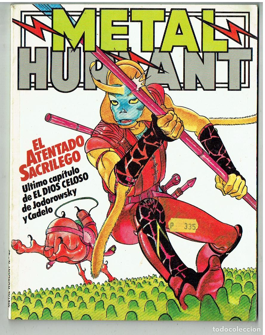 C&oacute;mics: METAL HURLANT. N&ordm; 42. EL ATENTADO SACR&Iacute;LEGO. EUROCOMIC. (B/A9)