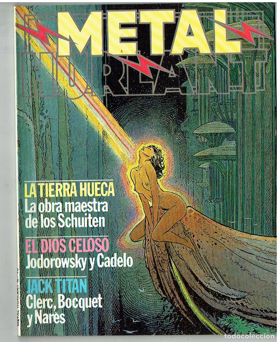 C&oacute;mics: METAL HURLANT. N&ordm; 40. LA TIERRA HUECA. EUROCOMIC. (B/A9)