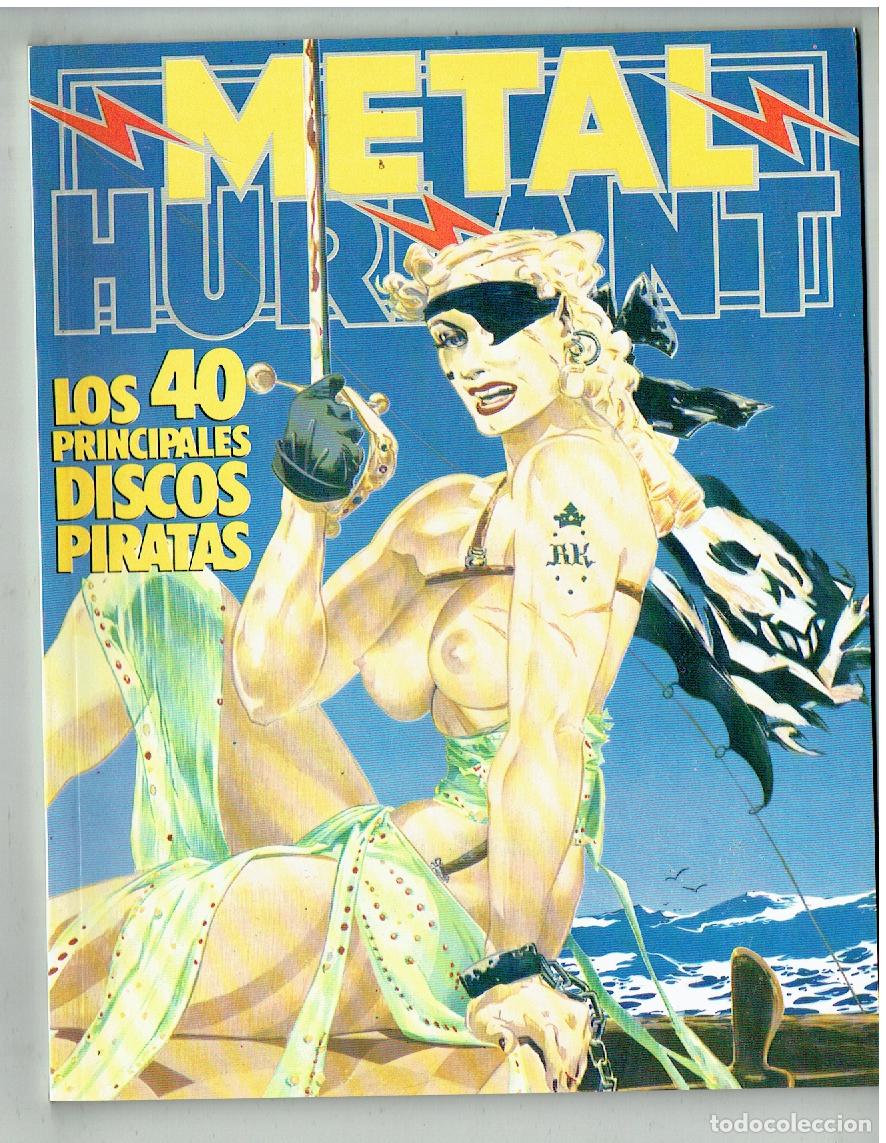C&oacute;mics: METAL HURLANT. N&ordm; 38. LOS 40 PRINCIPALES DISCOS PIRATAS. EUROCOMIC. (B/A9)