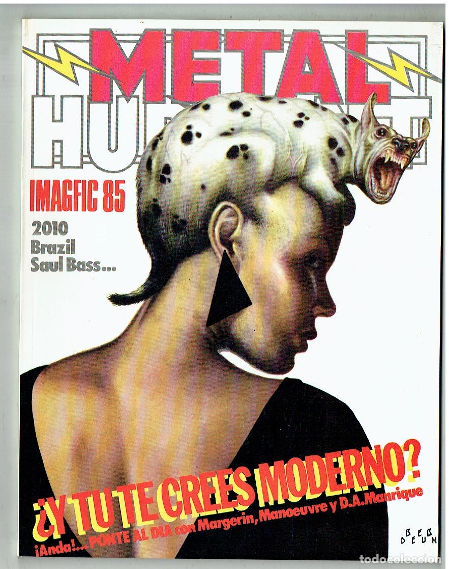 C&oacute;mics: METAL HURLANT. N&ordm; 35. &iquest; Y TU TE CREES MODERNO?. EUROCOMIC. (B/A9)