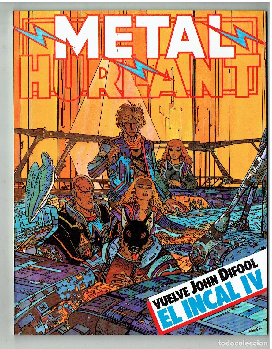 C&oacute;mics: METAL HURLANT. N&ordm; 34. VUELVE JOHN DIFOOL. EL INCAL IV. EUROCOMIC. (B/A9)