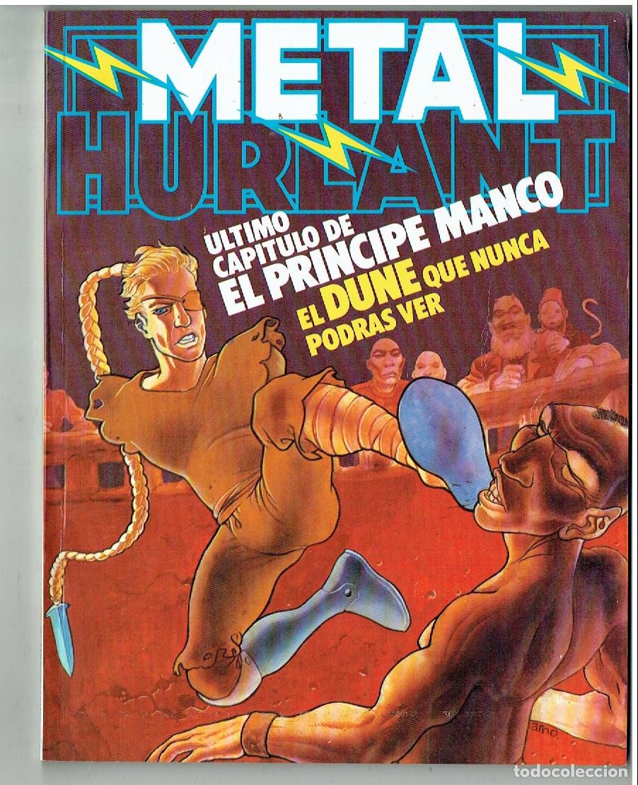C&oacute;mics: METAL HURLANT. N&ordm; 33. &Uacute;LTIMO CAPITULO DE EL PRINCIPE MANCO. EUROCOMIC. (B/A9)