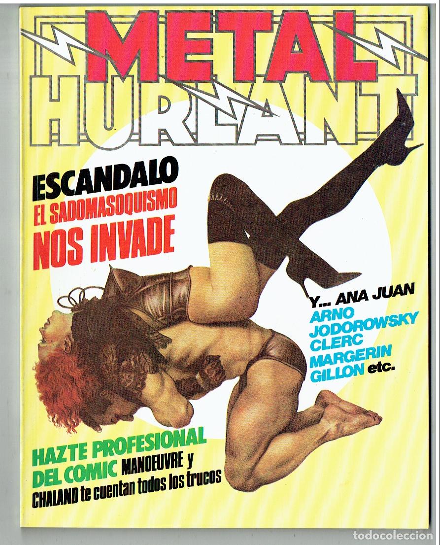 C&oacute;mics: METAL HURLANT. N&ordm; 32. EL SADOMASOQUISMO NOS INVADE. EUROCOMIC. (B/A9)