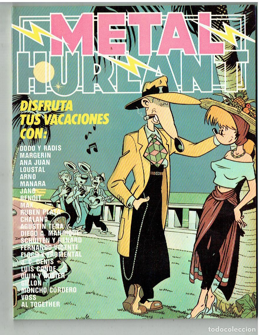 C&oacute;mics: METAL HURLANT. N&ordm; 28. DISFRUTA TUS VACACIONES, CON: EUROCOMIC. (B/A9)