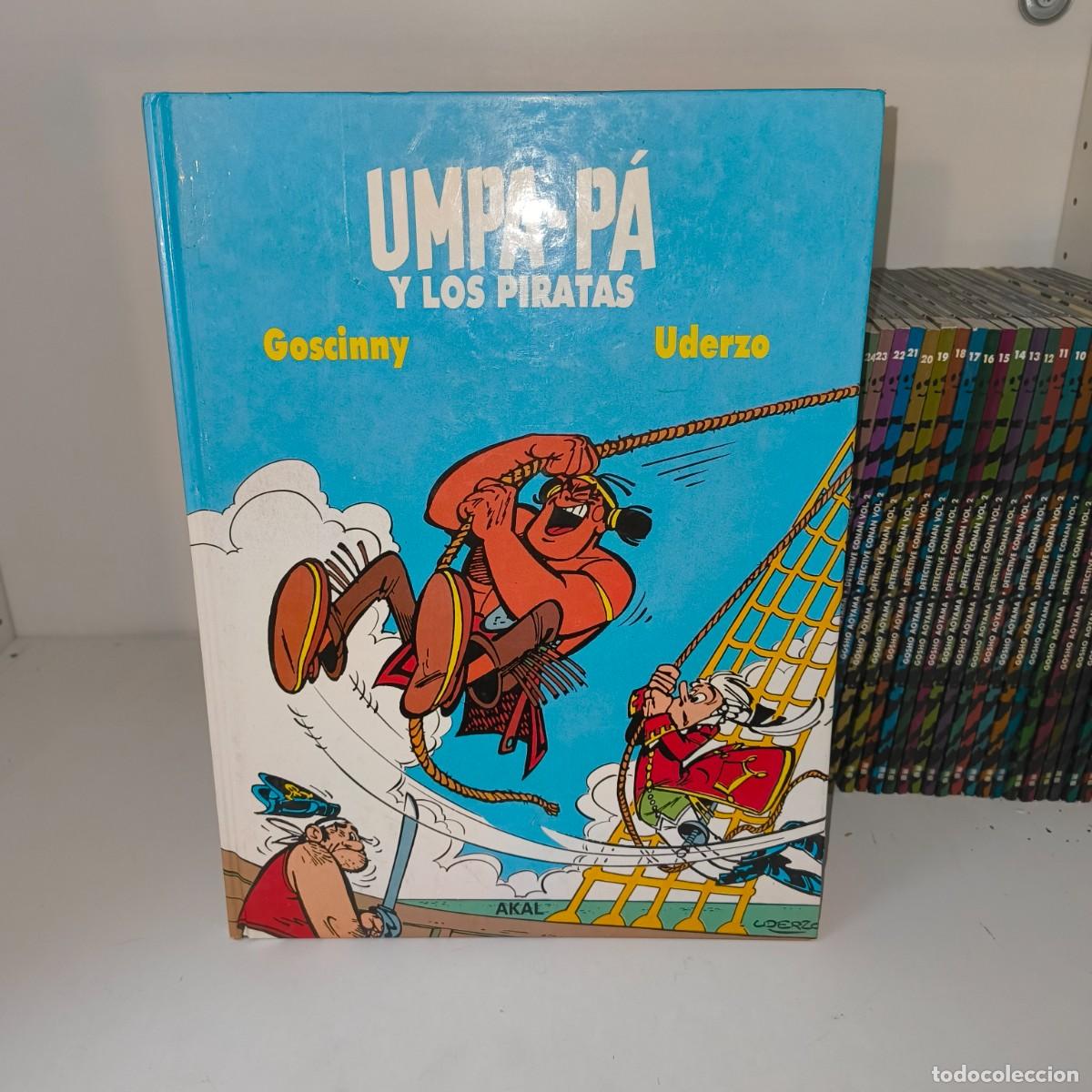 C&oacute;mics: Umpa-p&aacute; y los piratas n&ordm; 3 &ndash; Goscinny y Uderzo &ndash; Akal 1989