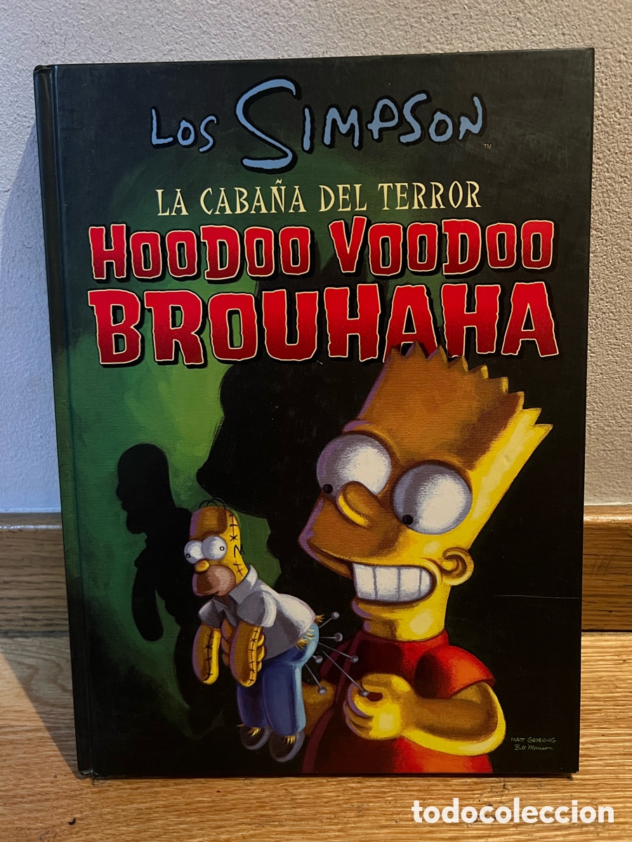 C&oacute;mics: LOS SIMPSON LA CABA&Ntilde;A DEL TERROR HOODOO VOODOO BROUHAHA