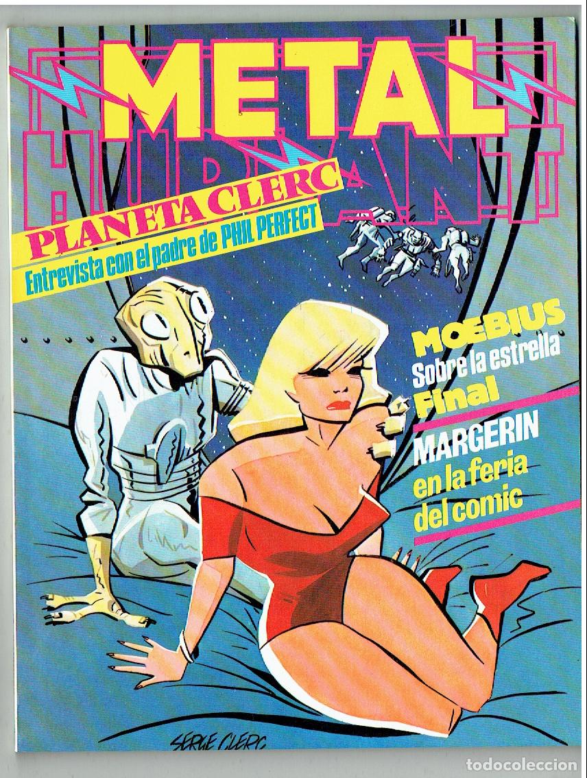 C&oacute;mics: METAL HURLANT. N&ordm; 27. MARGERIN, EN LA FERIA DEL COMIC. EUROCOMIC. (B/A9)