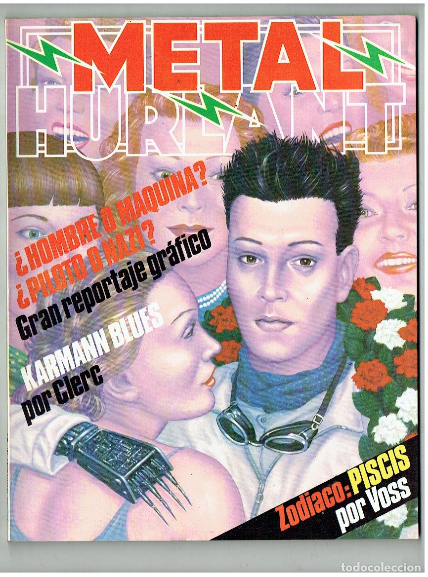 C&oacute;mics: METAL HURLANT. N&ordm; 24. &iquest; HOMBRE O M&Aacute;QUINA?. EUROCOMIC. (B/A9)