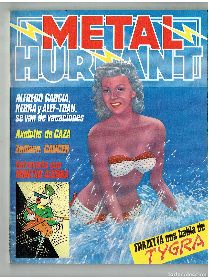 C&oacute;mics: METAL HURLANT. N&ordm; 17. FRAZETTA NOS HABLA DE TYGRA. EUROCOMIC. (B/A9)
