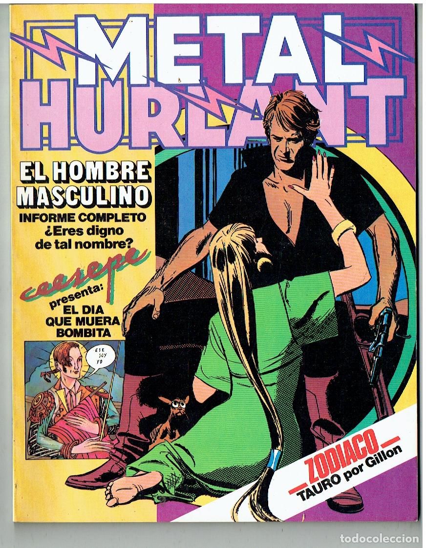 C&oacute;mics: METAL HURLANT. N&ordm; 15. EL HOMBRE MASCULINO. ZODIACO: TAURO.EUROCOMIC. (B/A9)