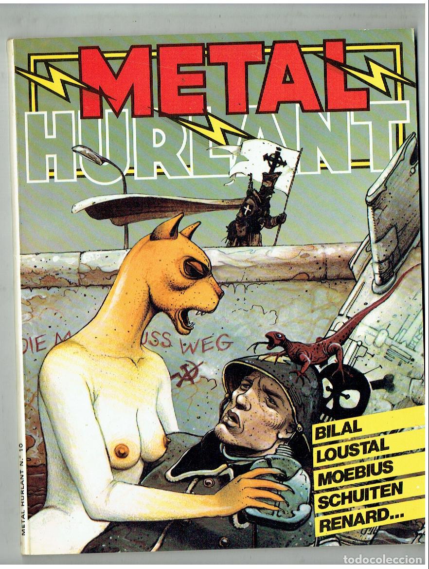 C&oacute;mics: METAL HURLANT. N&ordm; 10. BILAL - LOUSTAL -. EUROCOMIC. (B/A9 RUM)