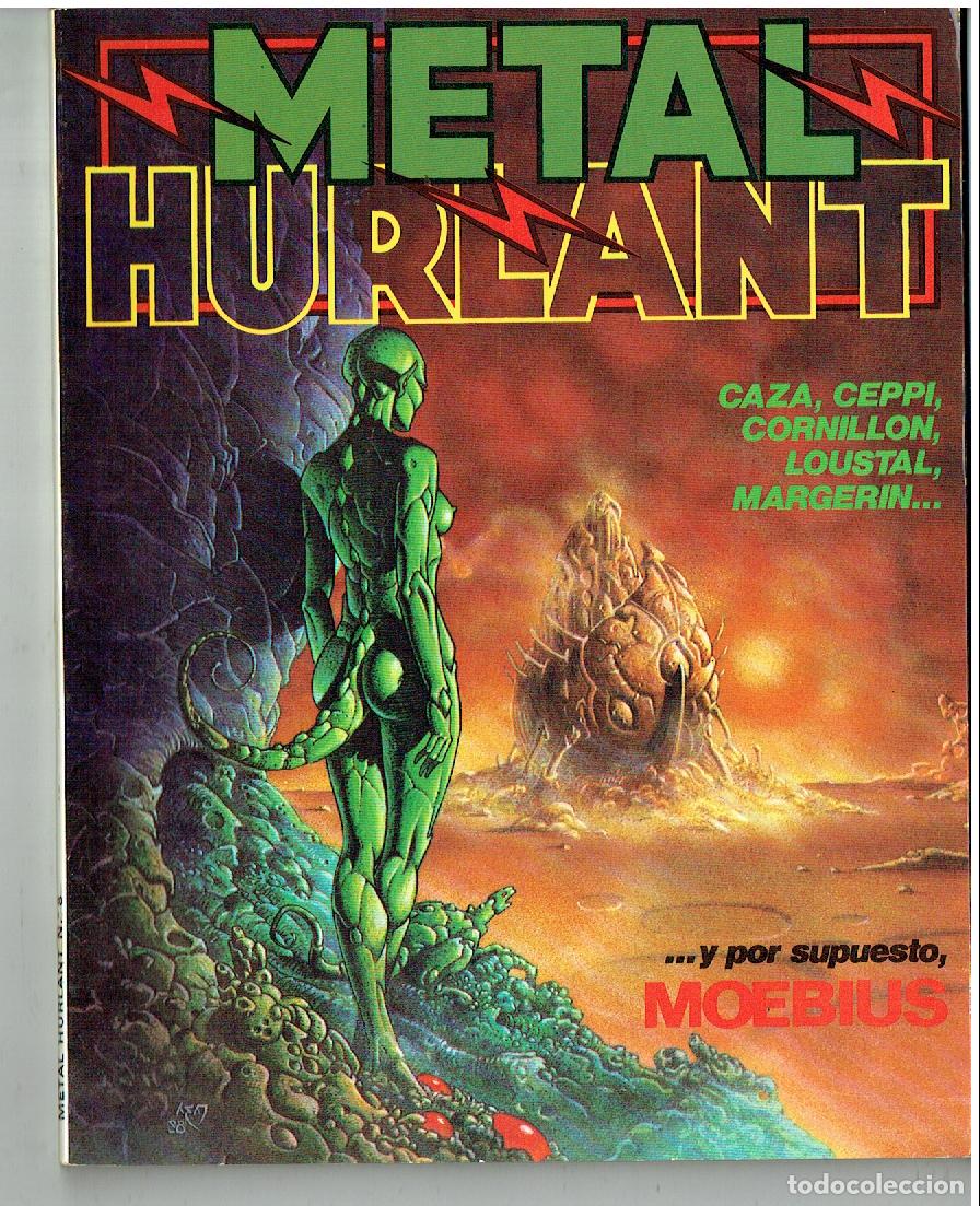 C&oacute;mics: METAL HURLANT. N&ordm; 8. CAZA, CEPPI, MOEBIUS. EUROCOMIC. (B/A9 RUM)