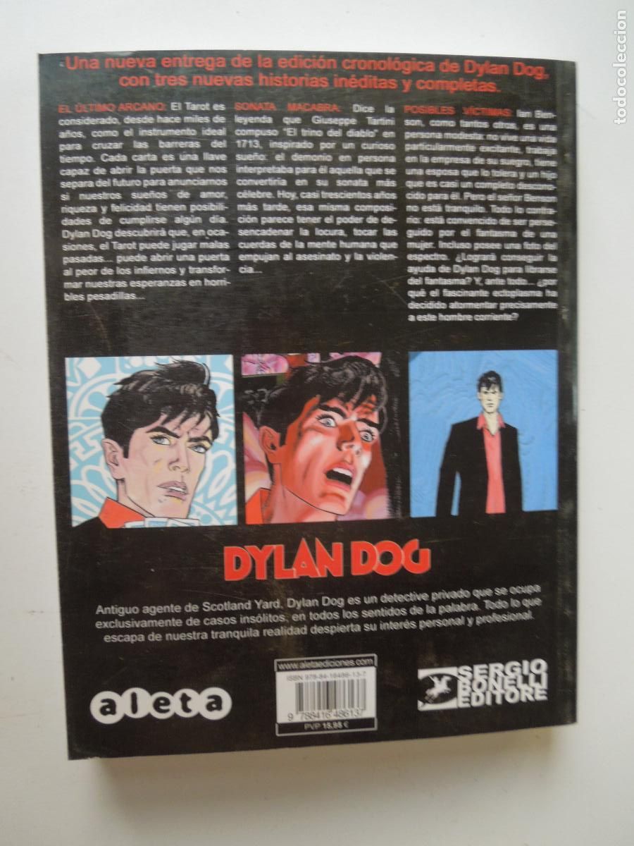C&oacute;mics: DYLAN DOG - EL &Uacute;LTIMO ARCANO - VOL. 3 N&ordm; 6 - ALETA EDICIONES 2015. - Foto 2