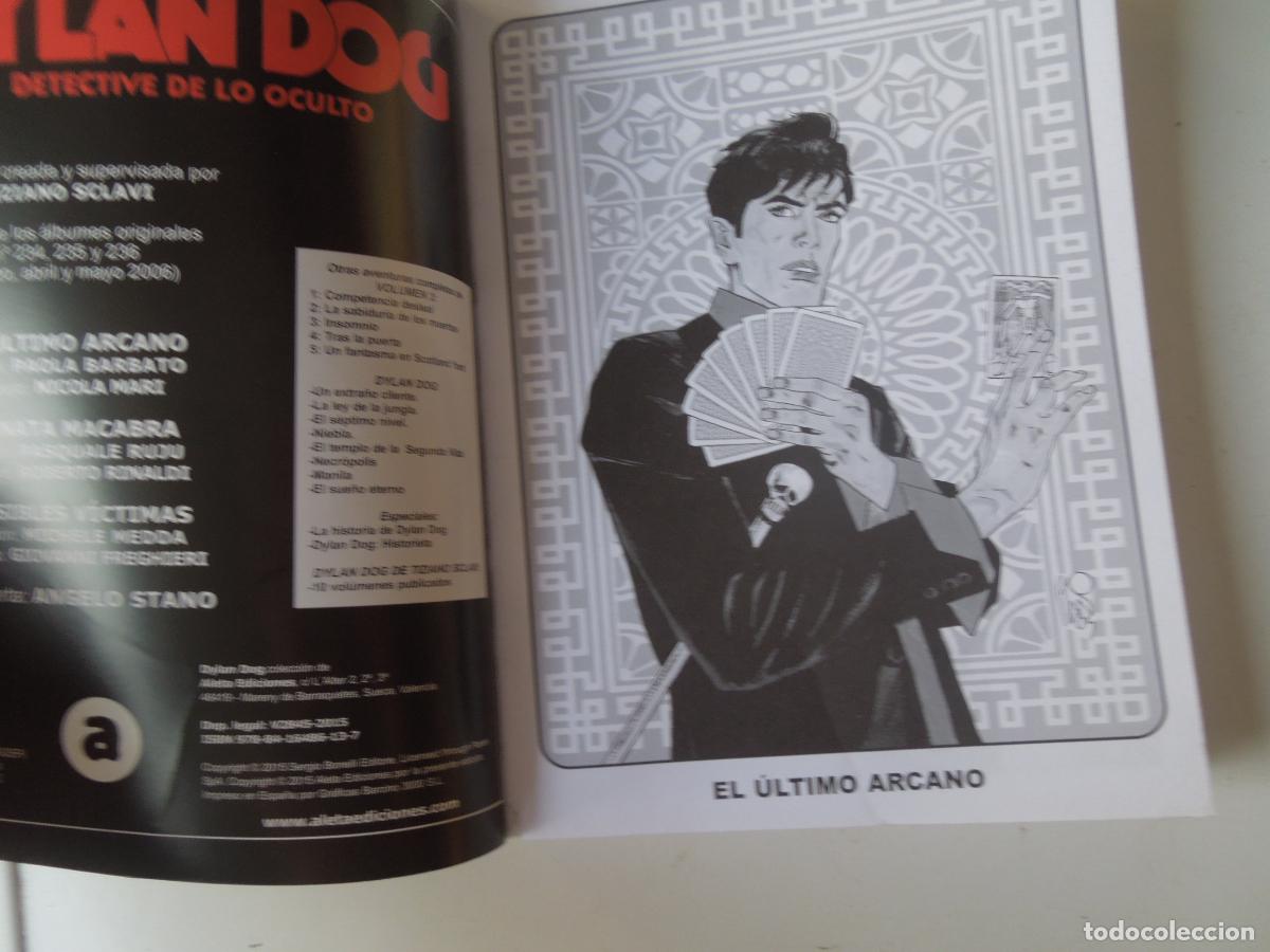 C&oacute;mics: DYLAN DOG - EL &Uacute;LTIMO ARCANO - VOL. 3 N&ordm; 6 - ALETA EDICIONES 2015. - Foto 3