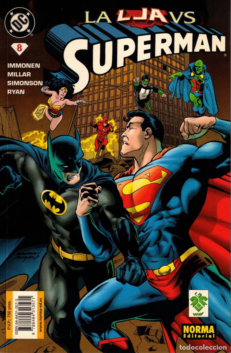 C&oacute;mics: SUPERMAN VS JLA JUSTICE LEAGUE OF AMERICA - NORMA EDITORIAL DC - IMMONEN MILLAR