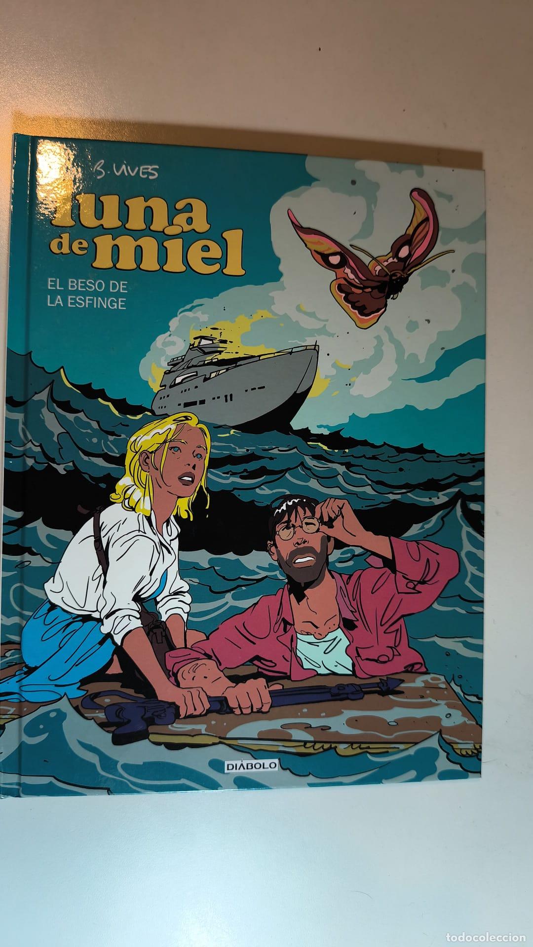C&oacute;mics: LUNA DE MIEL. EL BESO DE LA ESFINGE. BASTIEN VIVES. DI&Aacute;BOLO, 2026.
