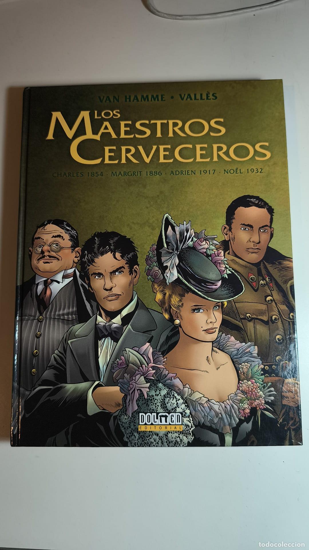 C&oacute;mics: LOS MAESTROS CERVECEROS. INTEGRAL. DOLMEN. - Foto 1