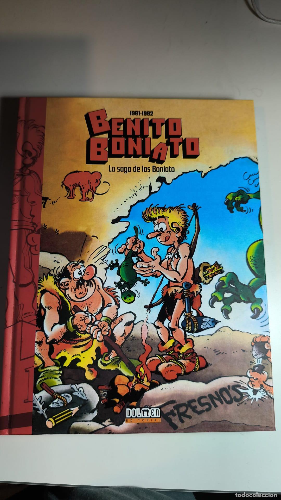 C&oacute;mics: BENITO BONIATO. LA SAGA DE LOS BONIATO. 1981-1982. DOLMEN, 2025.