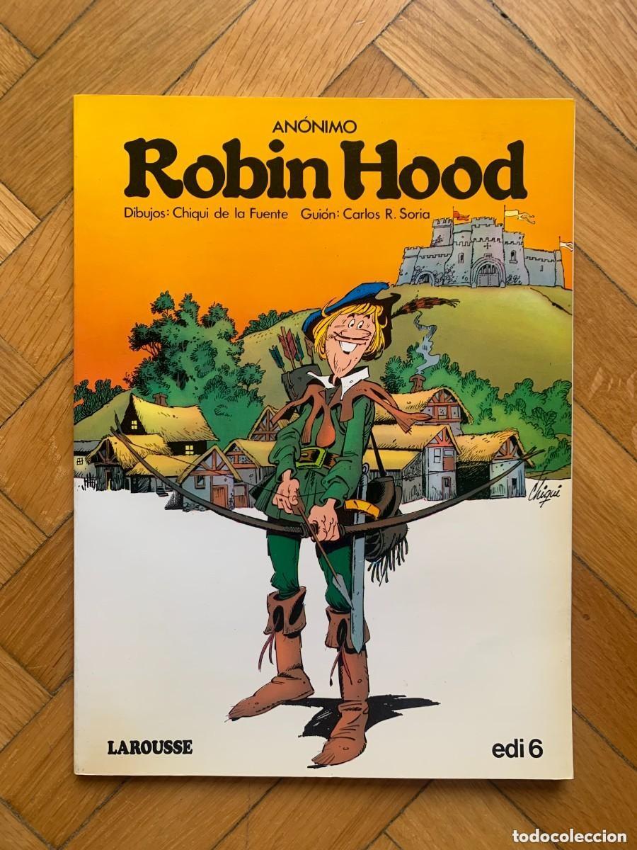 C&oacute;mics: Maravillas de la Literatura 4: Robin Hood - Chiqui de la Fuente - Ejemplar sin uso