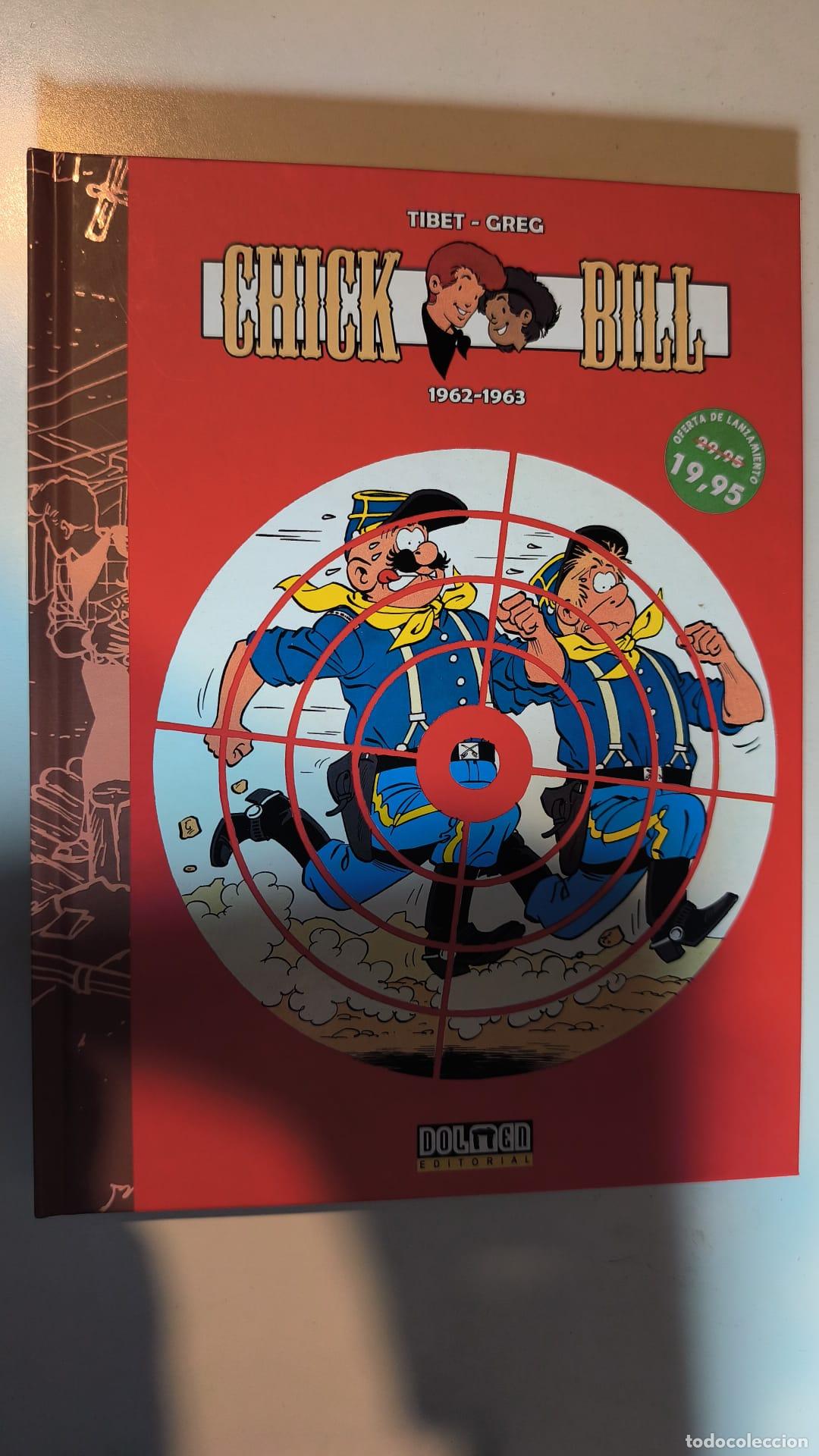 C&oacute;mics: Chick Bill 1962-1963. Dolmen. Greg y Tibet.