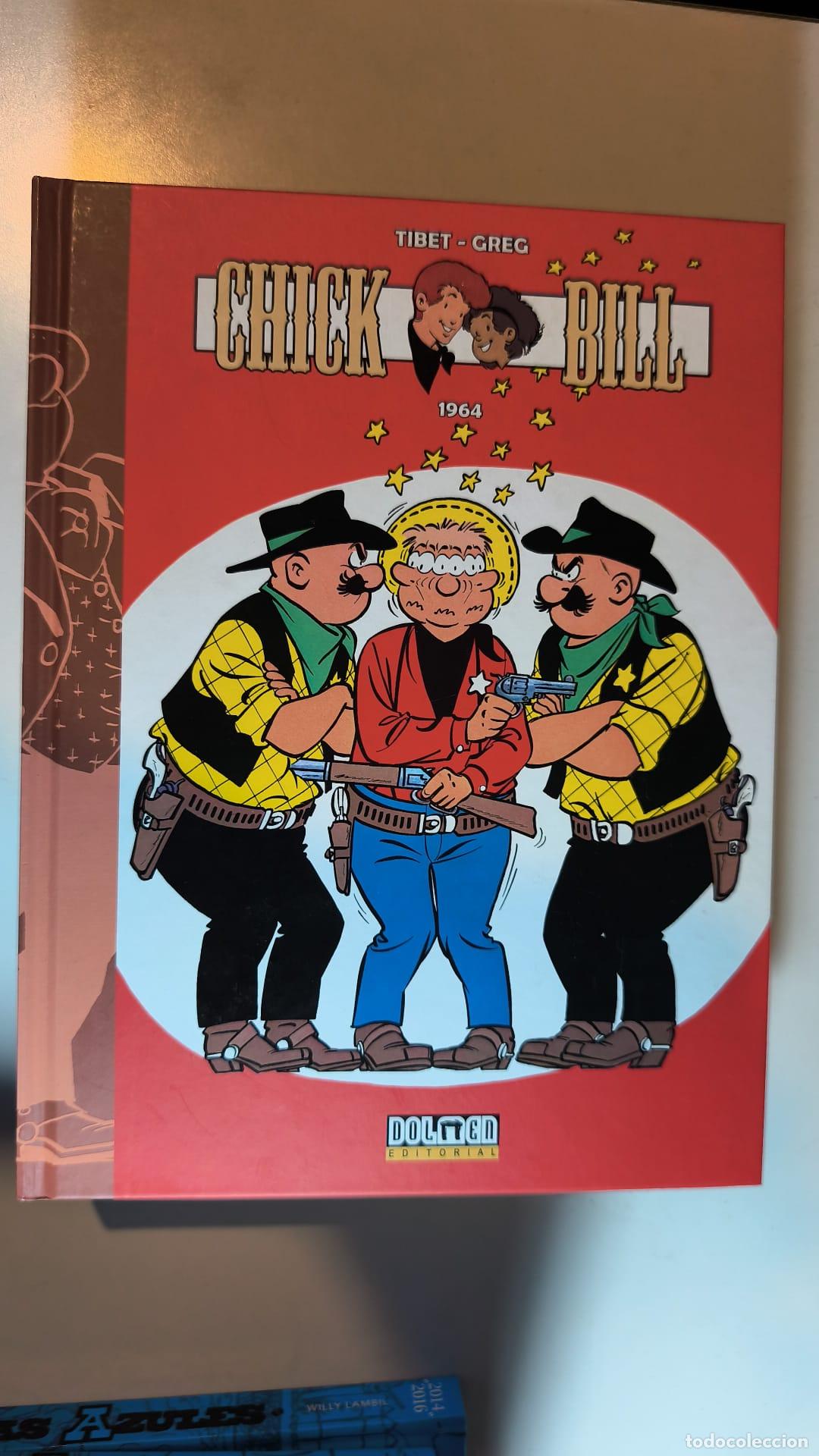 C&oacute;mics: Chick Bill 1964. Dolmen. Greg y Tibet.