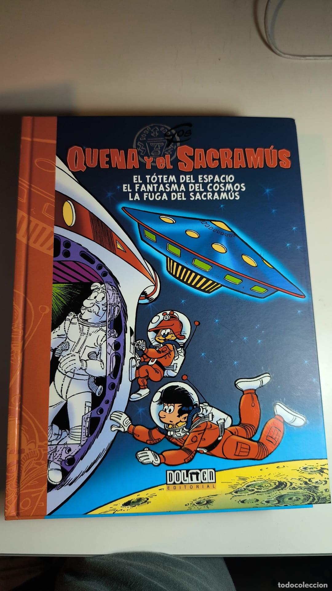 C&oacute;mics: Quena y el Sacram&uacute;s tomo 2. Dolmen. Colecci&oacute;n Fuera Borda.