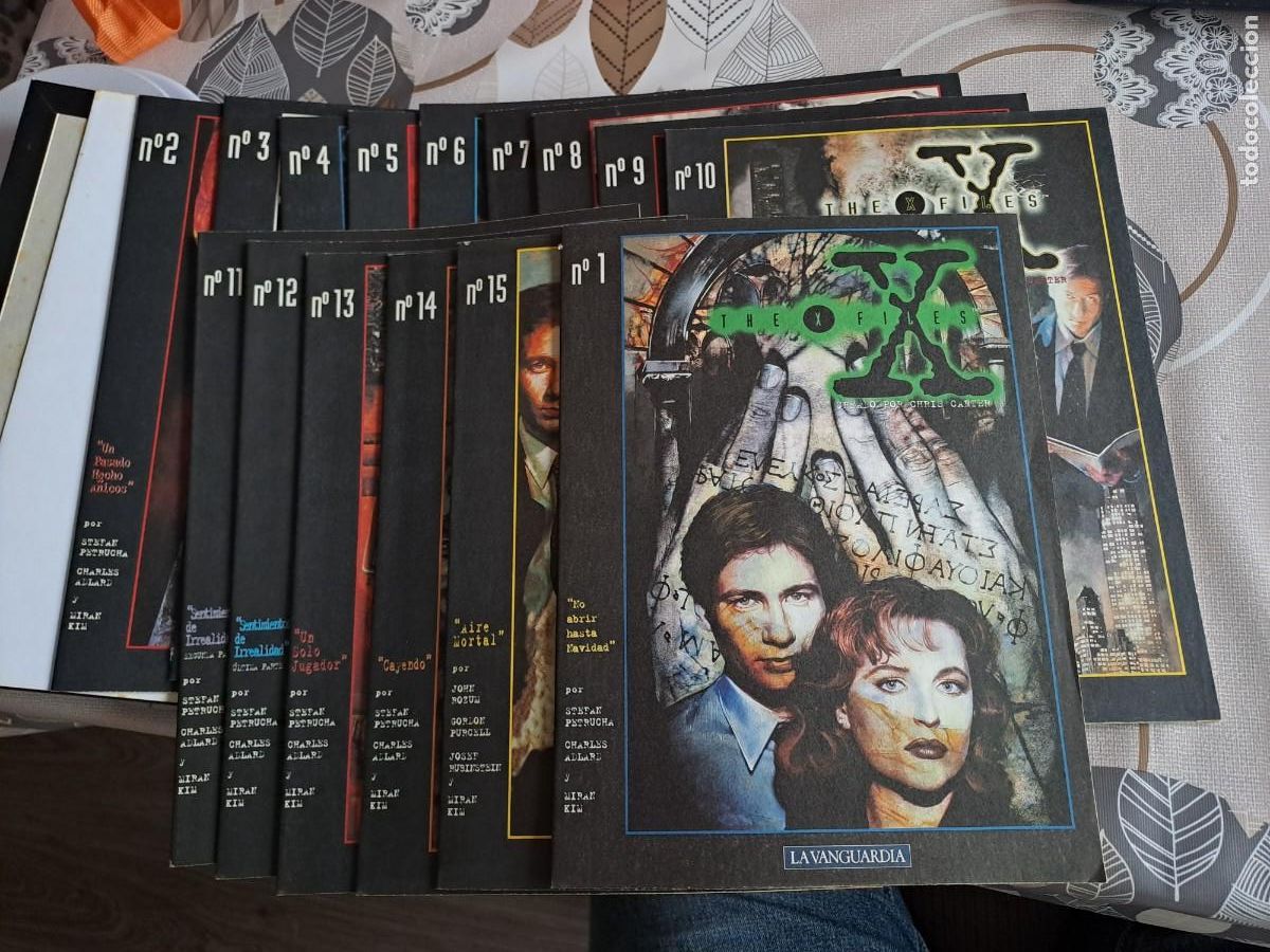 C&oacute;mics: Expediente X completa 15 n&uacute;meros mas las cubiertas, en buen estado Bolsa DA