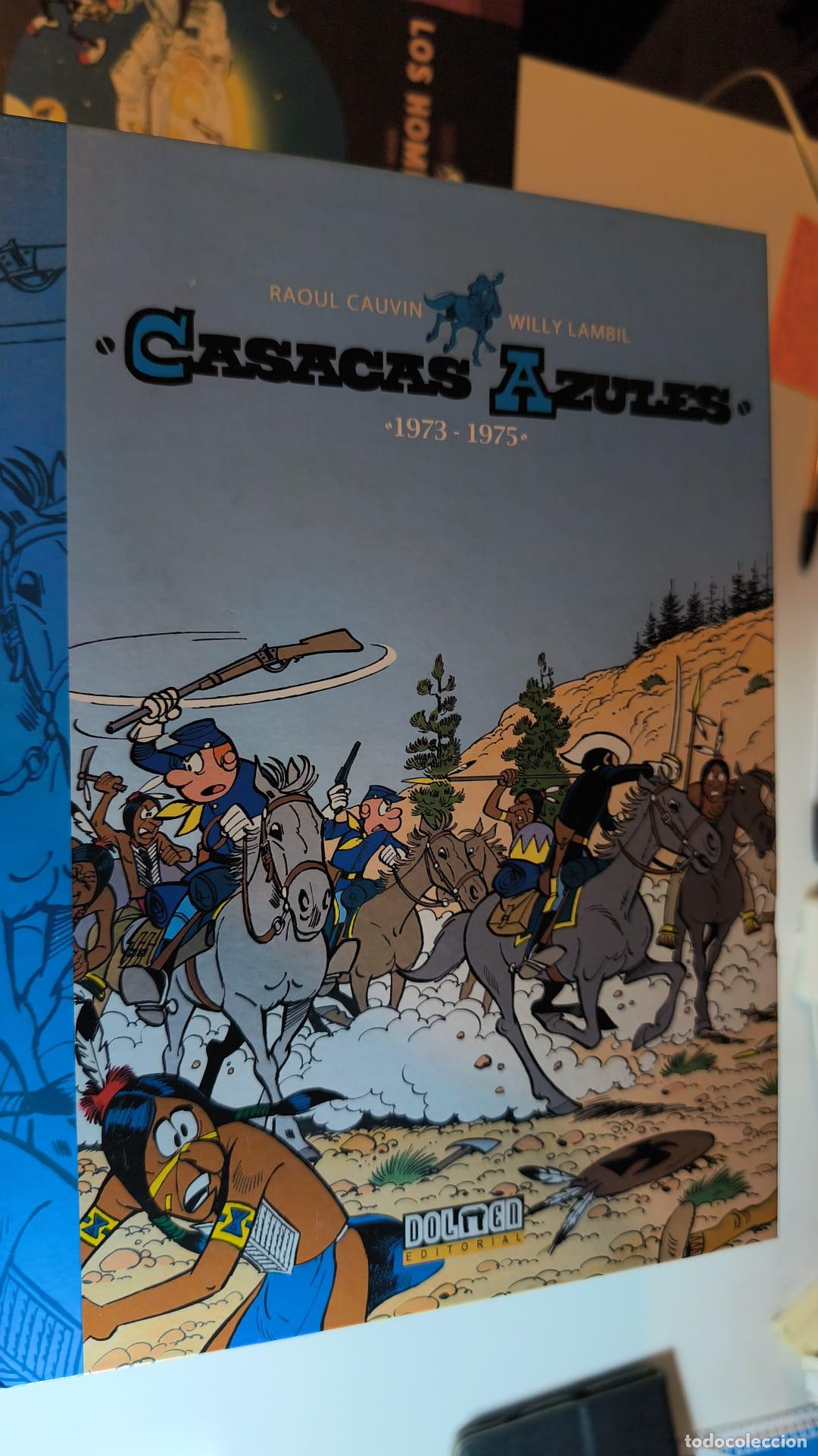 C&oacute;mics: Casacas azules 1973-1975. Dolmen. Colecci&oacute;n Fuera Borda.