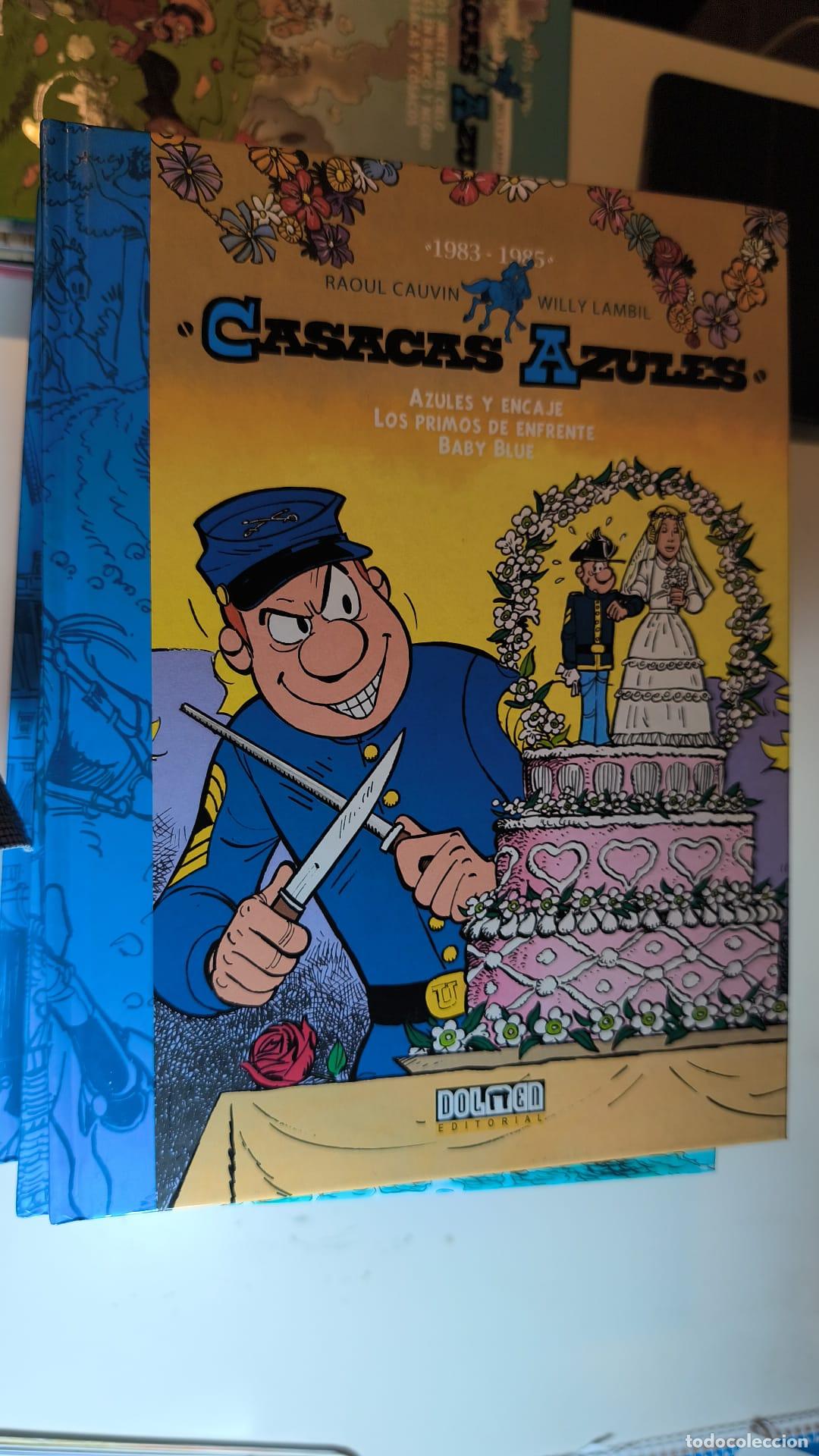 C&oacute;mics: Casacas azules 1983-1985. Dolmen. Colecci&oacute;n Fuera Borda.