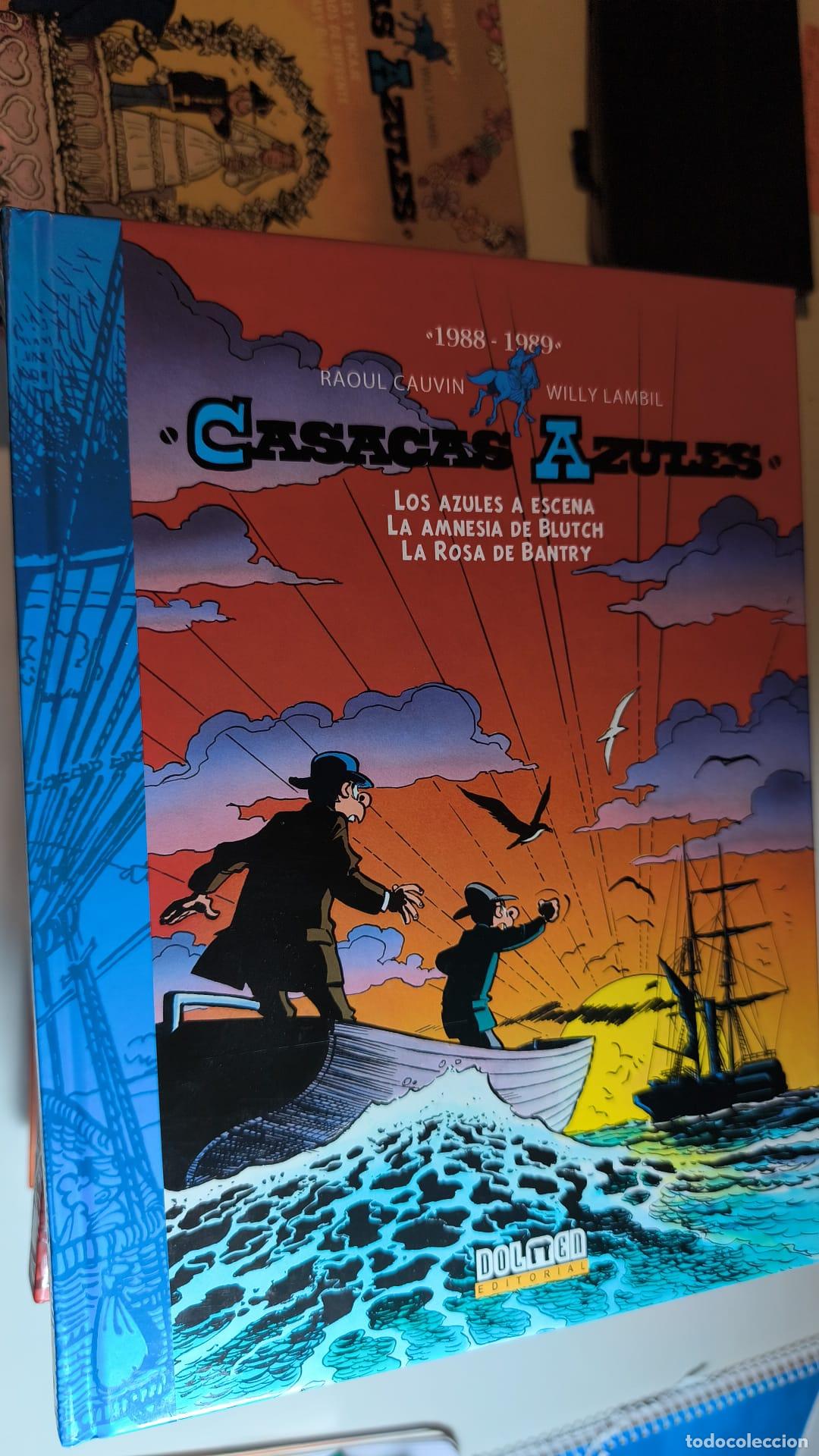 C&oacute;mics: Casacas azules 1988-1989. Dolmen. Colecci&oacute;n Fuera Borda.