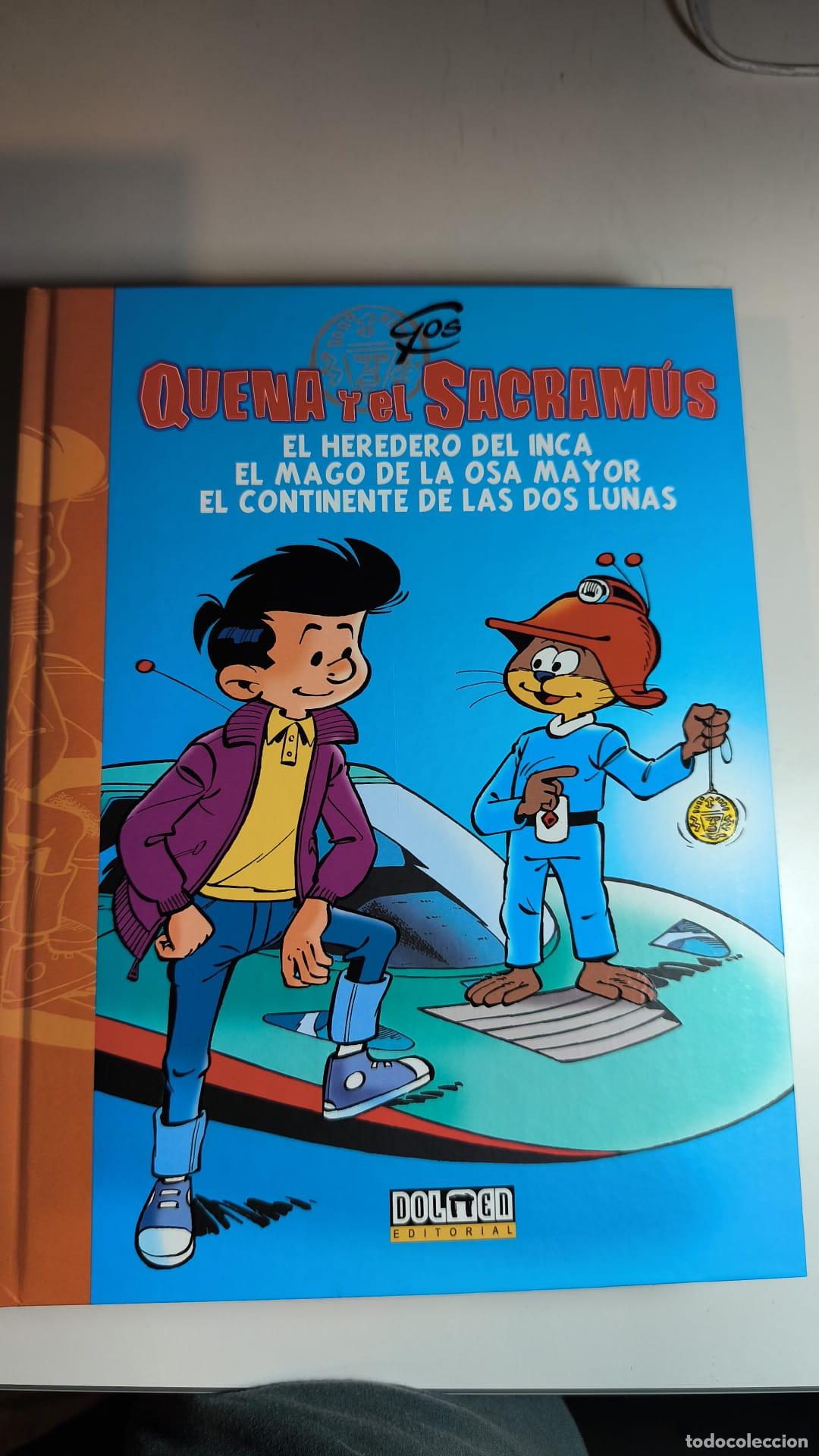 C&oacute;mics: Quena y el Sacram&uacute;s tomo 1. Dolmen. Colecci&oacute;n Fuera Borda.