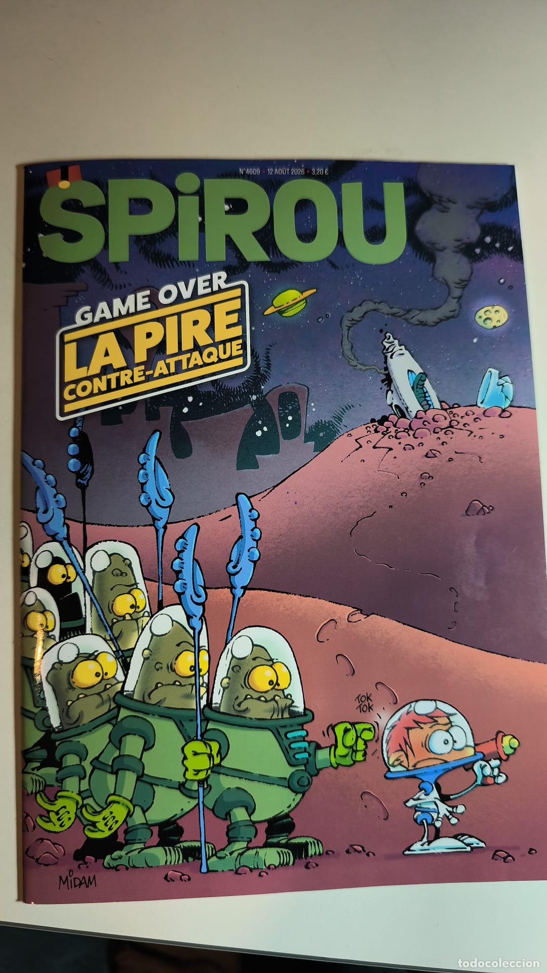 C&oacute;mics: Spirou n&ordm; 4609. Dupuis. Comic en franc&eacute;s.