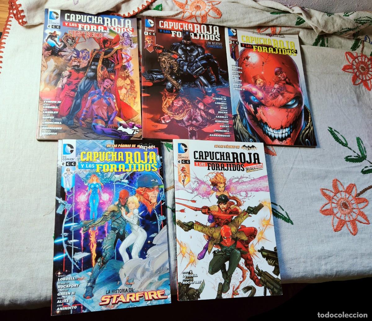 C&oacute;mics: Capucha Roja y los Forajidos. Nuevo Universo DC. Completa. ECC