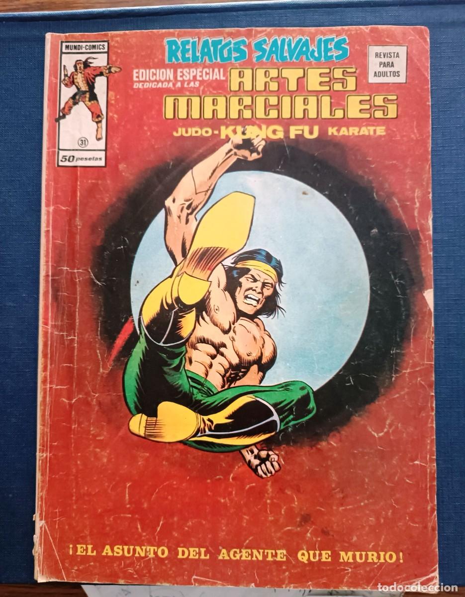 C&oacute;mics: MUNDI COMICS 31 RELATOS SALVAJES ESPECIAL ARTES MARCIALES 1977