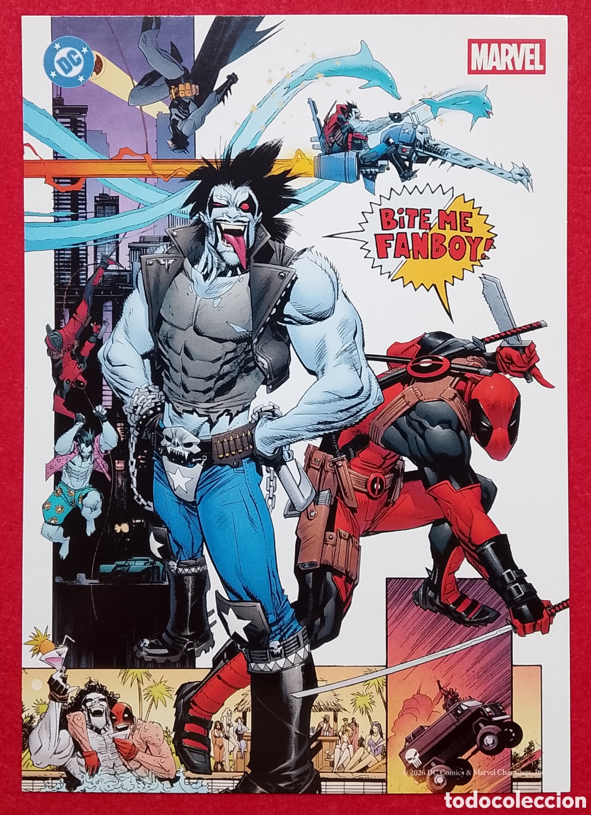 C&oacute;mics: Folleto publicitario lanzamiento comic Batman Masacre - Foto 2
