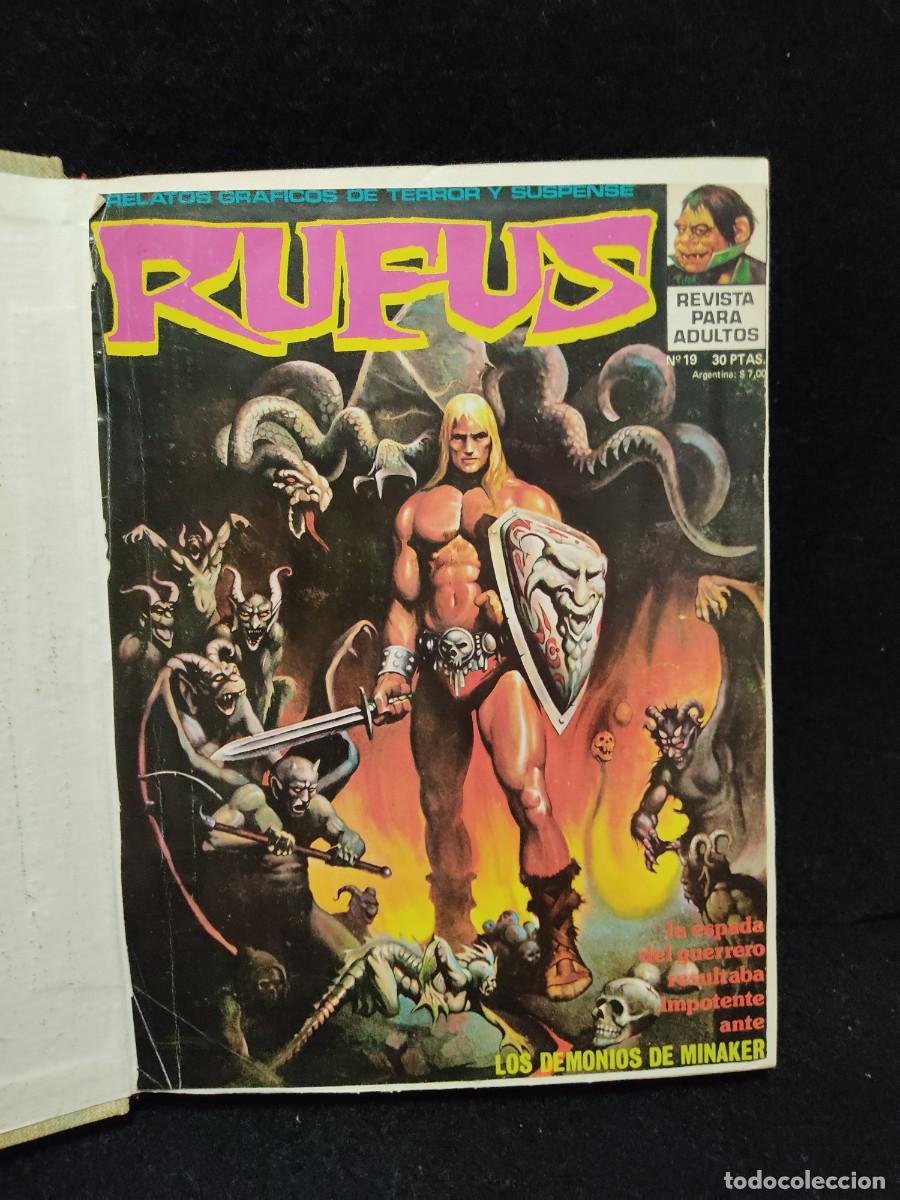 C&oacute;mics: TOMO DE RUFUS CON - 6 NUMEROS (19 AL 24 )+ 2 EXTRAS - 1974